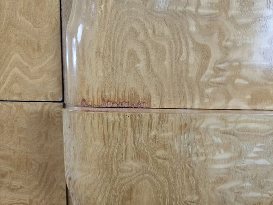 1950s maple chest of drawers with a marble top – Wood (photo 11 of 23)