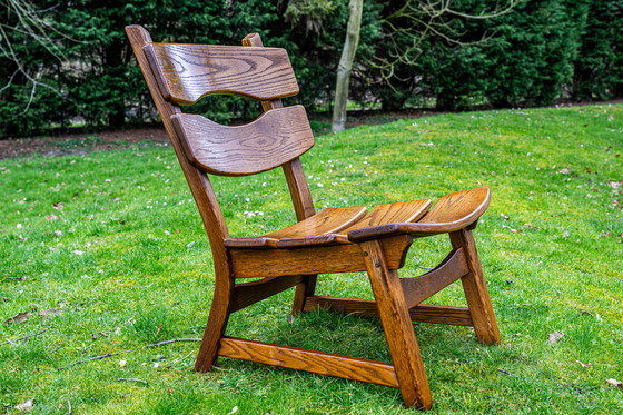 Image 1 of Ensemble de 4 chaises longues par Dittmann & Co pour AWA, Pays-Bas