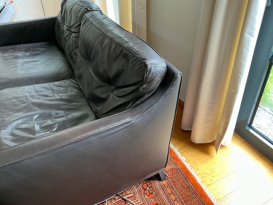 Image 1 of Sofá Aspen piel Elite 8205, marrón trufa 82116, 2 plazas.