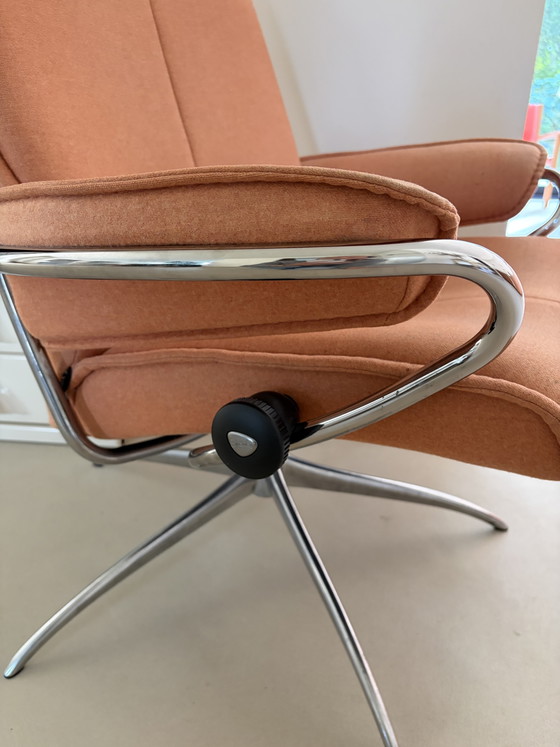 Stressless Paris Sessel – Textile, Chrome (photo 4 of 8)