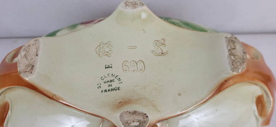 Keller & Guérin Art Nouveau Planter / Saint Clément – Plant pot, Porcelain (photo 9 of 9)