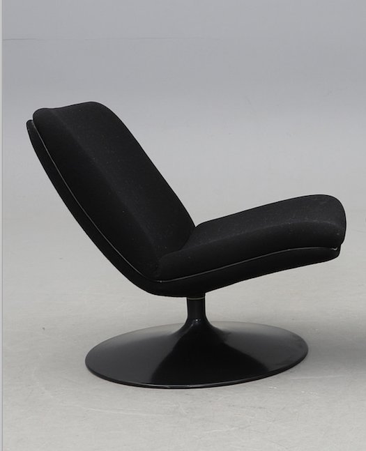 Image 1 of Draaibare fauteuil, model F504 van Geoffrey Harcourt