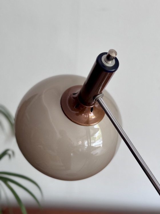 Lampada ad arco vintage Dijkstra mushroom – Dijkstra Lampen, Lampade da terra, Cromo, Plastica (photo 11 of 12)