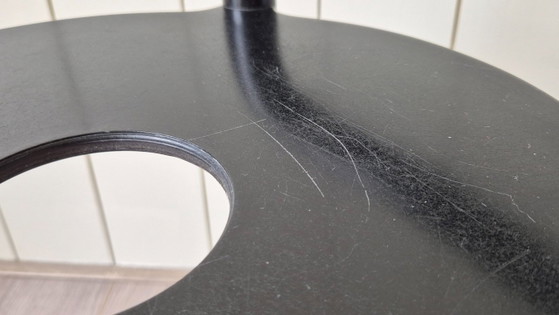 Image 1 of Ensemble vintage de deux tabourets noirs POLO Kartell
