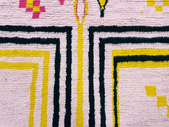 Image 1 of Grande tappeto marocchino Azilal – Lana naturale – 301 cm x 199 cm