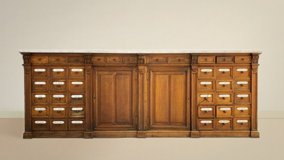 Rare Apothecary Cabinet – Storage cabinet, Wood (photo 2 of 14)