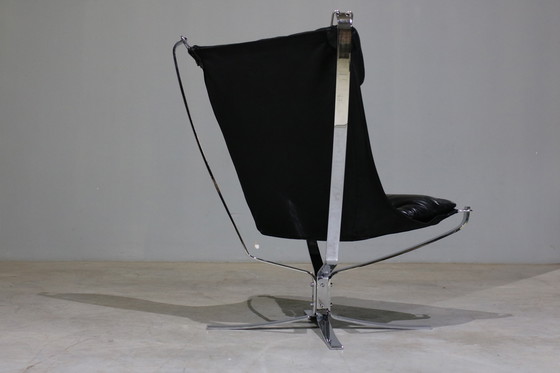 Image 1 of Set of Model Falcon Lounge Chairs by Sigurd Ressel for Vatne Mobler