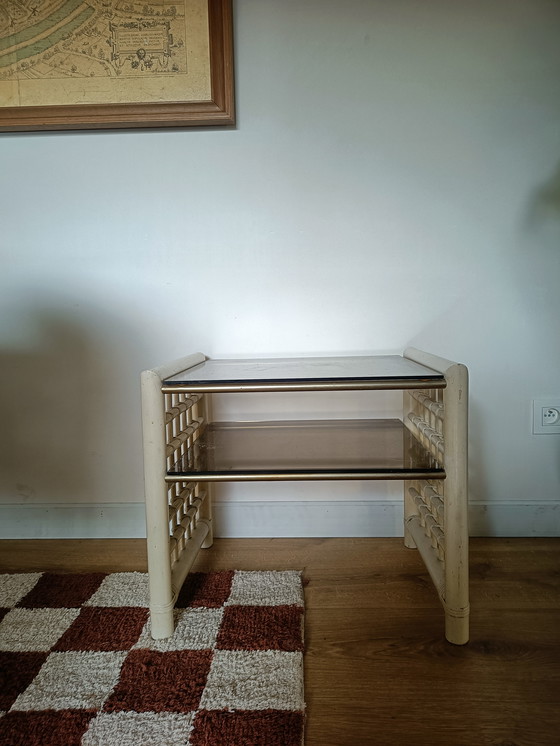 Image 1 of Hollywood Regency side table