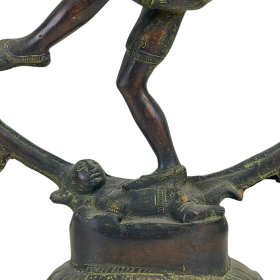 Antico bronzo Shiva Nataraja Nepal 36cm cire perdue – Sculture, Bronze (photo 10 of 11)