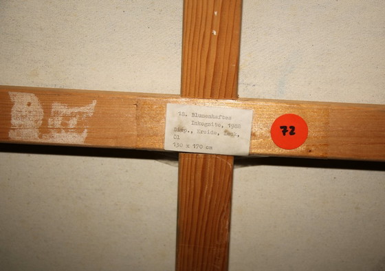 Image 1 of Gierke, Ursula von - Incognito floreale - tecnica mista - olio - firmato a mano