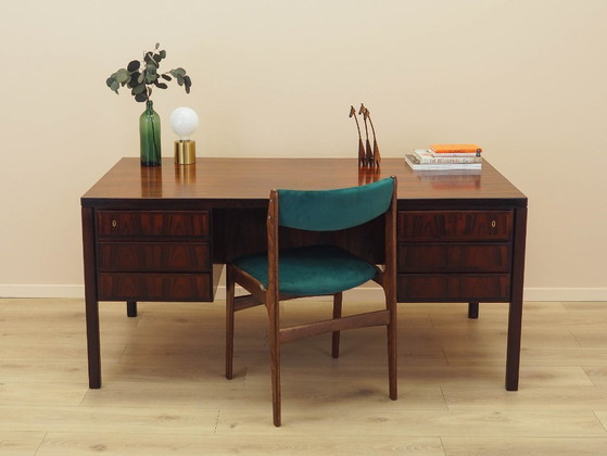 Image 1 of Bureau van palissanderhout, Deens design, jaren 70, vervaardigd door Omann Jun.