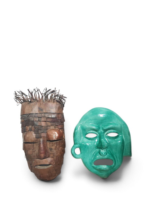 Italian Ceramic Decorative Mask – Decorative Objects (photo 3 of 6)
