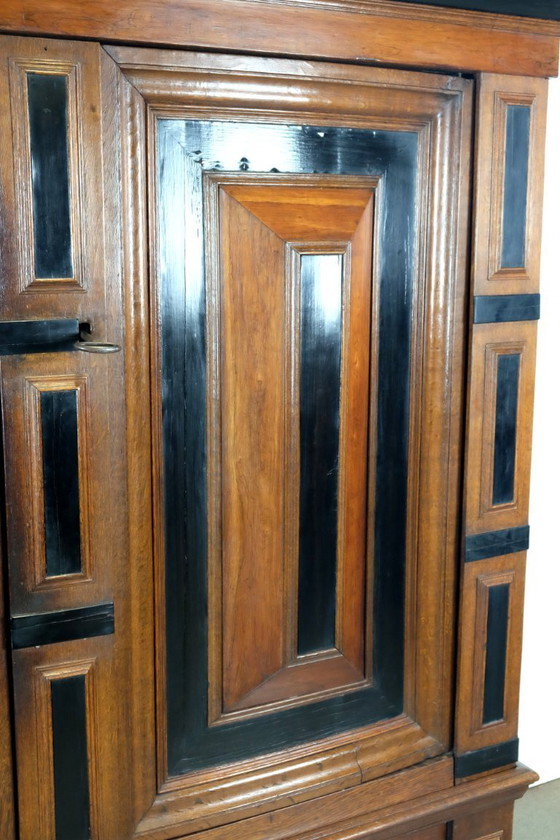 Image 1 of 18de eeuwse Hollandse Kussenkast / Dutch 18th century Kussenkast