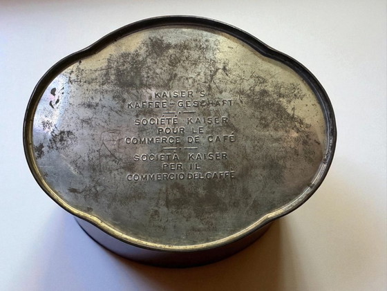 Image 1 of Scatola di latta vintage anni '30 Kaiser Caffe'