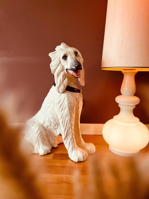 Italian Ceramic Dog +/- 70cm High