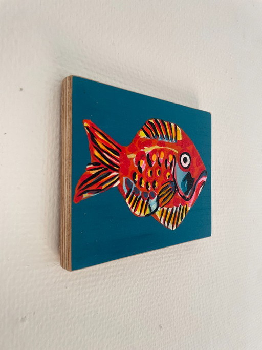 Painting Fish on Wood – schilderijen tekeningen (photo 2 of 6)