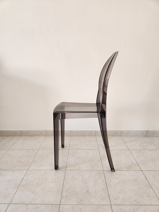 2 Philippe Starck "Victoria Ghost" chairs for KARTELL (2005-2006)