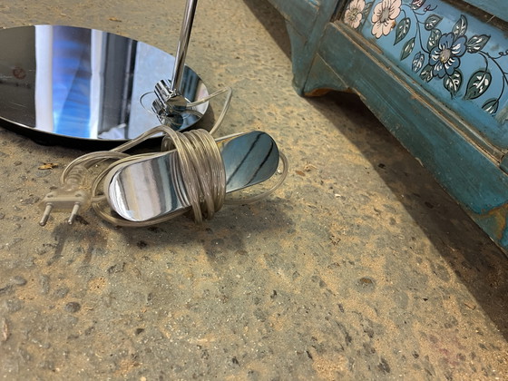 Image 1 of Lampada da terra Occhio Sento Lentura cromo