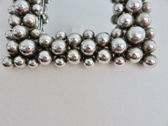 Image 1 of Miroir mural psychedelique dans le gout de Marcel Wanders, 90's