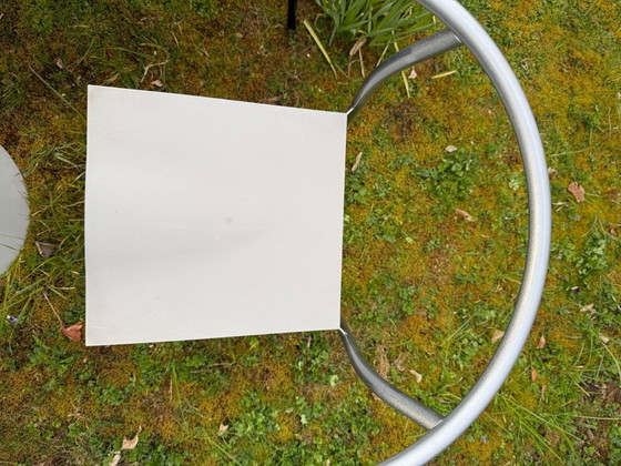 Image 1 of Set composto da 4 sedie Dr Glob e 1 tavolo, disegnato da Philippe Starck per Kartell.