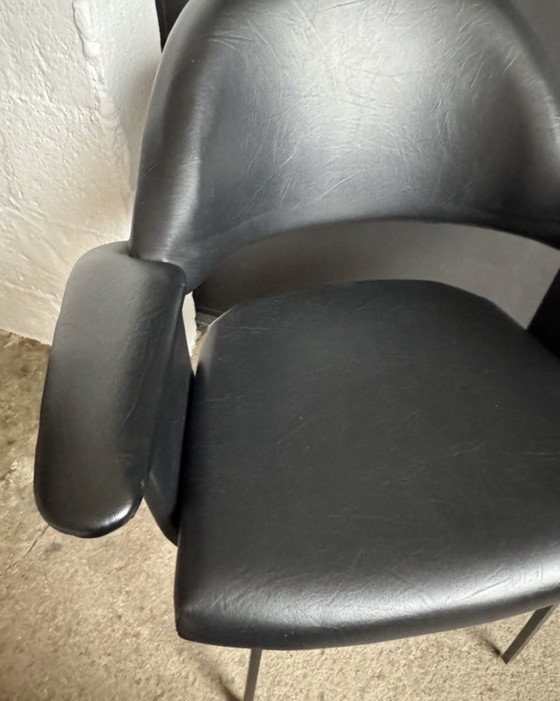 Image 1 of Sillón negro de los años 50