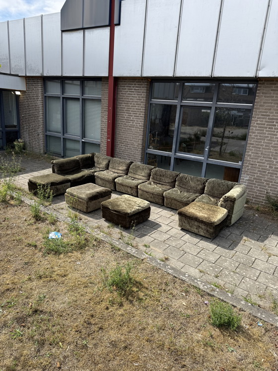 Vintage XL 11-piece modular sofa, Laauser ‘80 – Wood, Plastic (photo 14 of 15)
