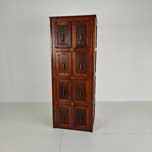 Antieke eiken archiefkast – ca. 1900–1920
