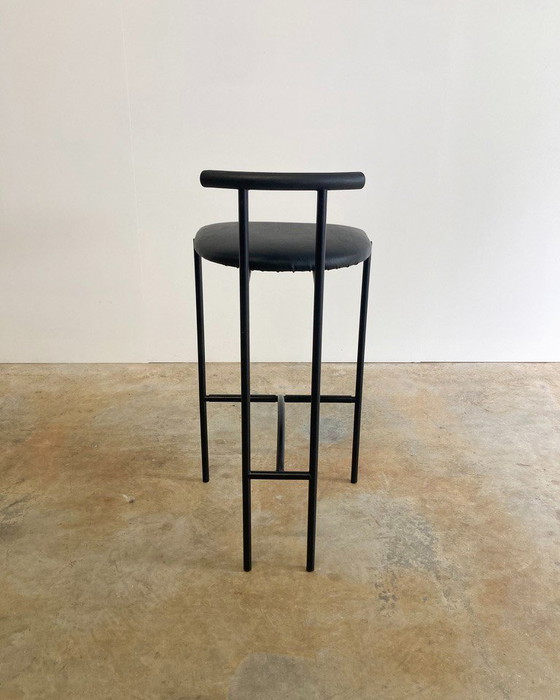 Image 1 of 6x Taburetes de bar de diseño Bieffeplast Tokyo de Rodney Kinsman Italia