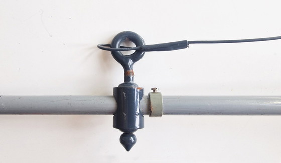 Image 1 of Lampe industrielle vintage rare – Hongrie, vers 1930-1950