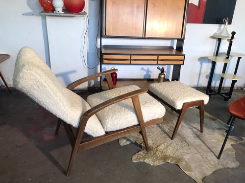 Knoll ANTIMOTT Wingback Armchair 50s (photo 6 of 38)