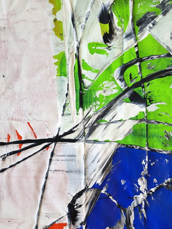 Image 1 of Jürgen Angeler - Green Gemstone - 200 x 140 cm