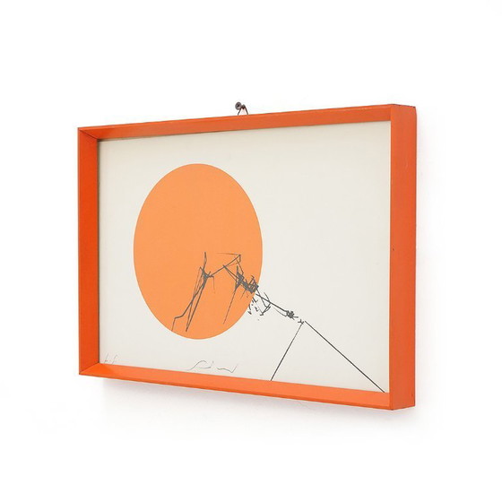 Image 1 of Emilio Scanavino, Siebdruck auf Karton, 1960er Jahre