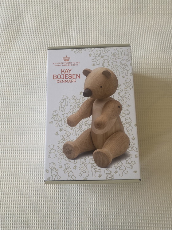 Image 1 of Kay Bojesen Bear Medium 39275 – Nieuw in doos