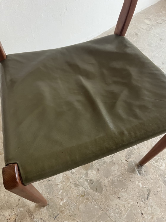 Image 1 of Sedie da pranzo danesi Mid-Century - Coppia Niels Otto Møller, modello 71, per J.L. Møllers Møbelfabrik