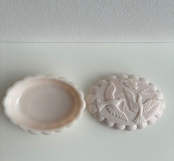 Image 1 of Jabonera rosa opalina de Curt Schlevogt