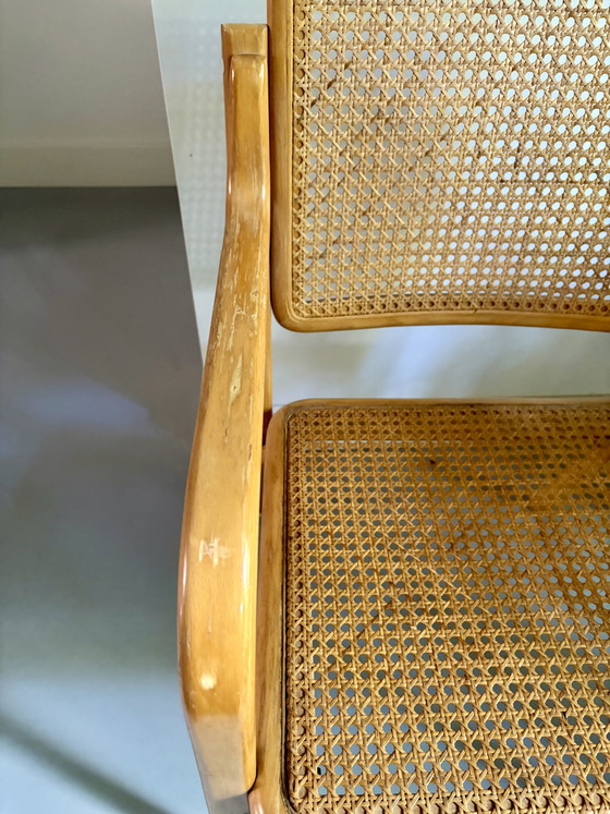 B-16 Stoel uit de jaren 70, ontworpen door Mirjana Maračić – Mundus, Fauteuils, Wood, Rattan (photo 10 of 11)