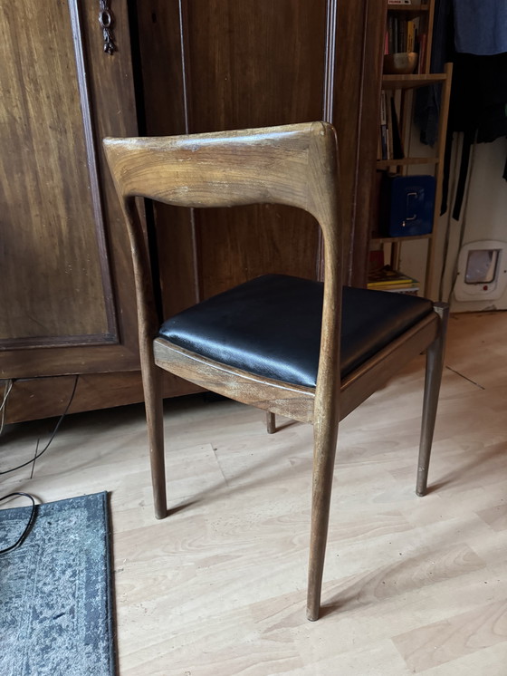 Image 1 of Silla de comedor de diseño escandinavo '60