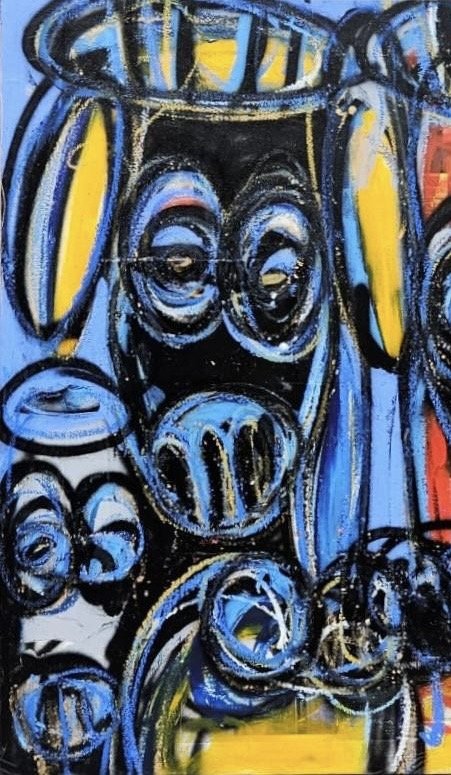 ABOUDIA - UNTITLED - 2023 – Paintings & Drawings, Canvas (photo 4 of 6)