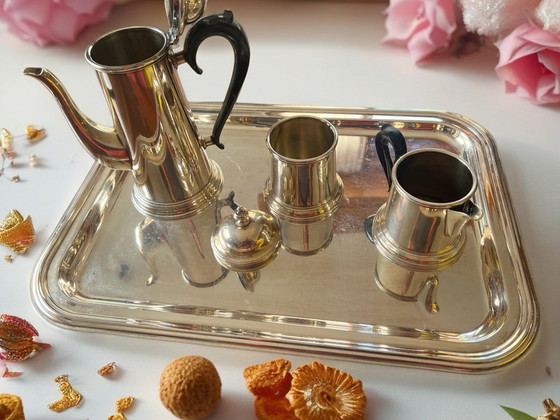 Image 1 of Versilbertes Kaffeeservice im englischen Stil