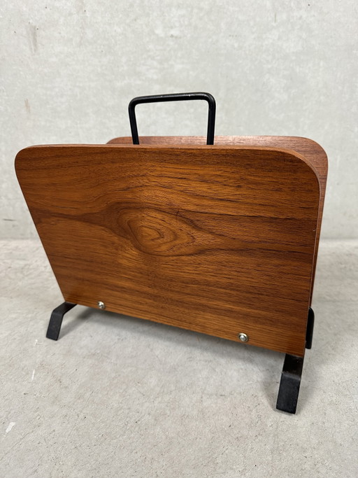 Vintage rosewood magazine rack - Cees Braakman