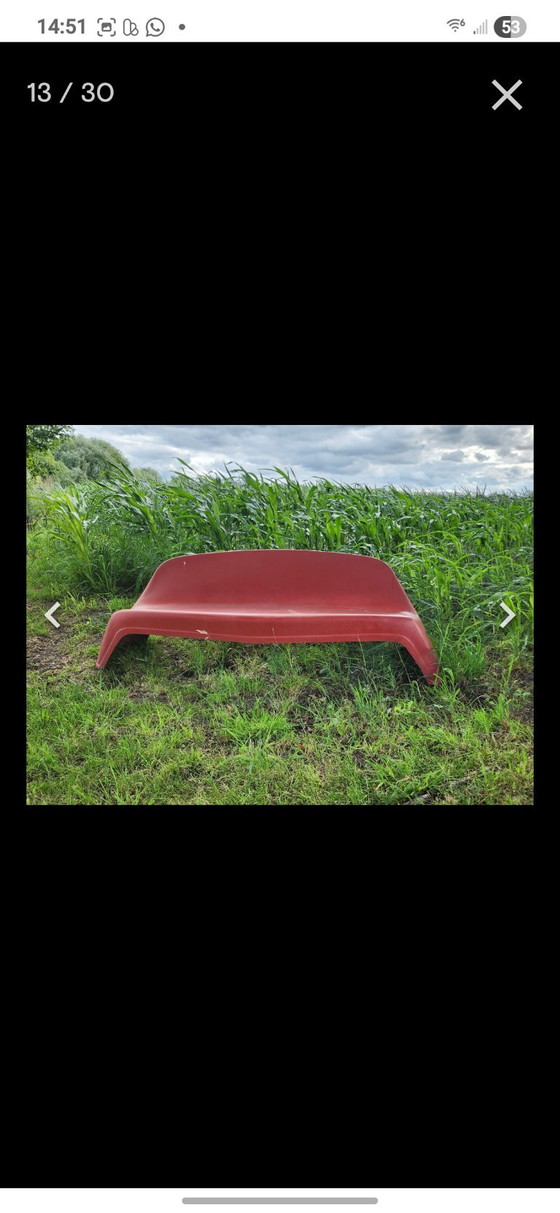 Bärenbank Walter Papst Garden bench Model 1000 Wilkhahn – Garden benches, Fiberglass (photo 11 of 29)