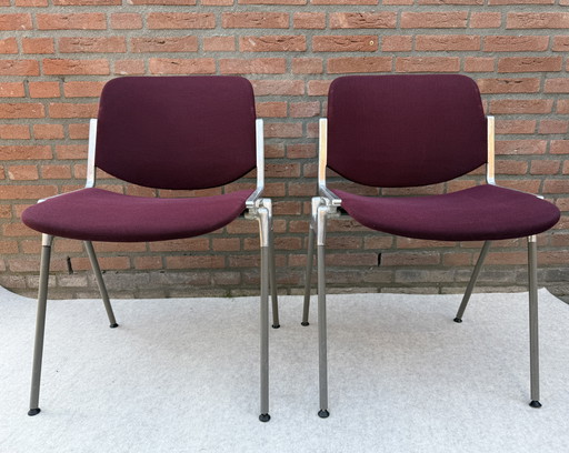 Vintage Castelli DSC 106 Chair by Piretti