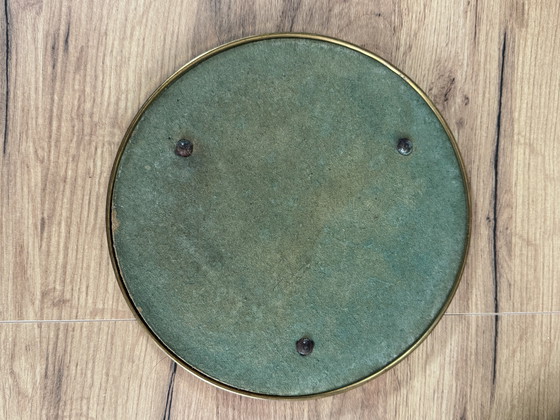 Image 1 of Vintage gouden spiegel dienblad