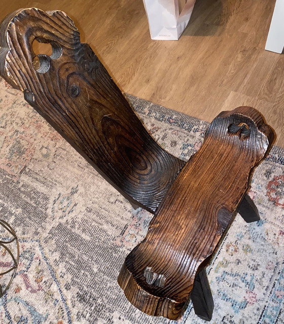 Image 1 of Sgabello da parto vintage e impertinente