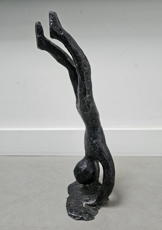 Image 1 of Beeld Brons(legering) "Handstand"