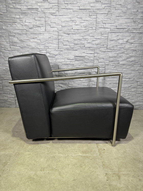 Flexform A.B.C. Sillón Antonio Citterio – Sillones, Leather, Metal, Modern (photo 2 of 13)