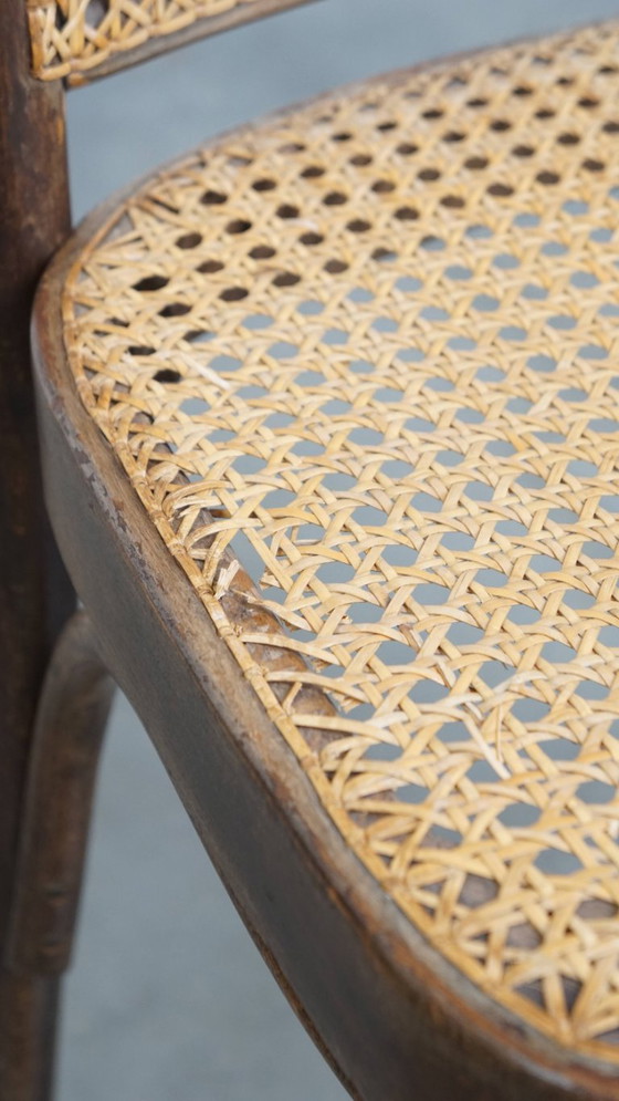 Image 1 of Bistrostuhl im Thonet-Stil mit Holzgestell