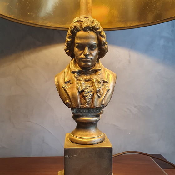 Image 1 of Lampe vintage Beethoven Bronze