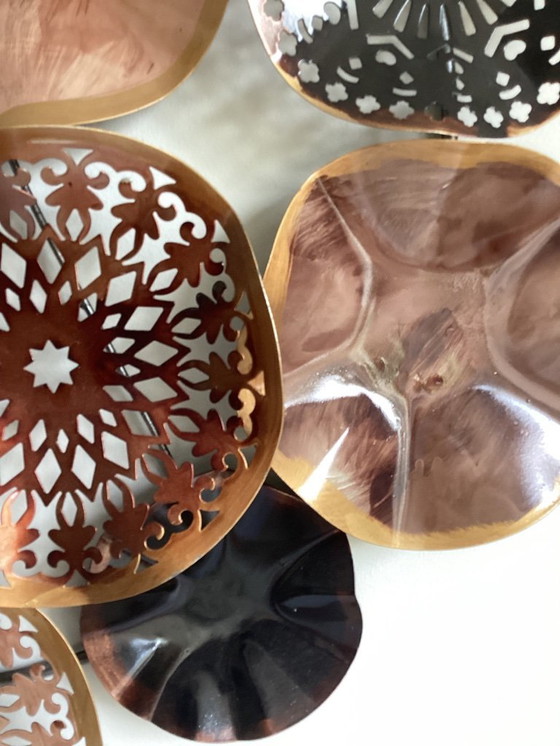 Image 1 of Boltze grande decorazione murale in metallo