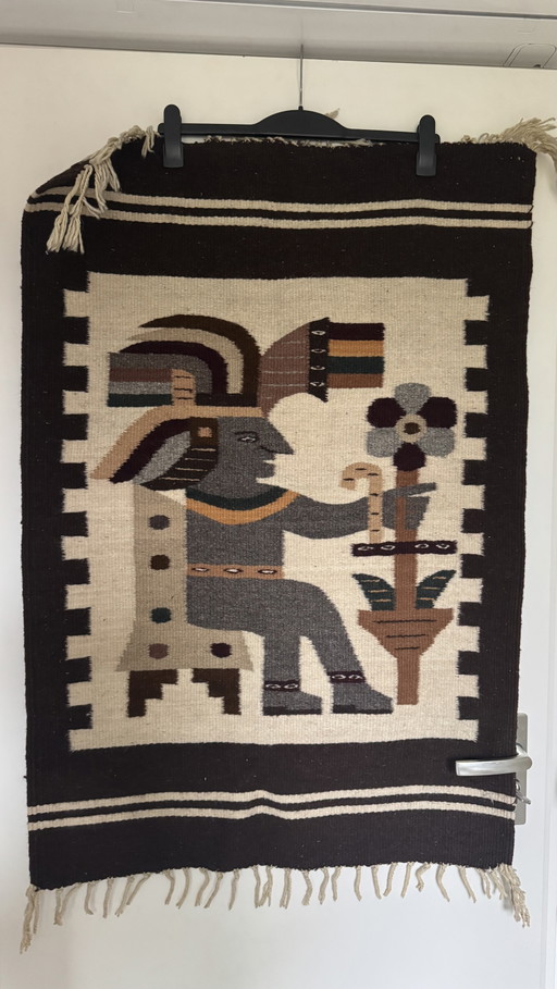 Dos tapices de los Andes – wanddecoratie, Textile, Wool (photo 2 of 7)